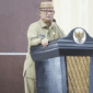 Penandatanganan Nota Kesepakatan Rancangan Awal RPJMD Bone Bolango Tahun 2025-2029 antara DPRD Kabupaten Bone Bolango dan Bupati Bone Bolango Ismet Mile, di Ruang Paripurna DPRD, Senin (19/5/2025).