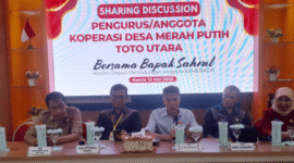 Desa Toto Utara Kecamatan Tilongkabila kembali mendapat apresiasi. Kali ini apresiasi tidak hanya datang dari Pemerintah Daerah Bone Bolango, melainkan dari Kementerian Koperasi RI, Kamis (15/05/2025)