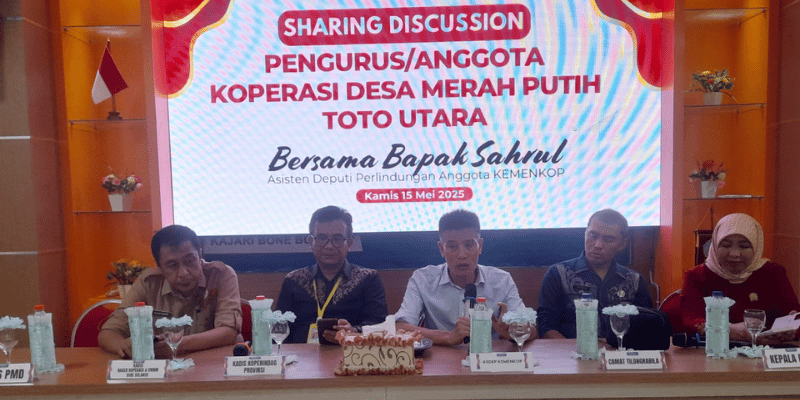Desa Toto Utara Kecamatan Tilongkabila kembali mendapat apresiasi. Kali ini apresiasi tidak hanya datang dari Pemerintah Daerah Bone Bolango, melainkan dari Kementerian Koperasi RI, Kamis (15/05/2025)