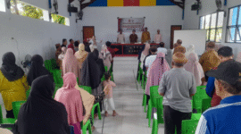 Pelaksanaan Musyawarah Desa (Musdes) Khusus Pembentukan Koperasi Merah Putih Bubeya Kecamatan Suwawa Kabupaten Bone Bolango, Selasa (6/5).