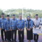 Bupati Bone Bolango Ismet Mile usai menghadiri pelaksanaan Upacara Peringatan Hari Kebangkitan Nasional yang dirangkaikan dengan Apel Kopri di Lingkungan Pemda Bone Bolango, dilaksanakan di Lapangan Alun-Alun, Selasa (20/5/2025).