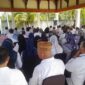 Bupati Ismet Mile dan Wakil Bupati Risman Tolingguhu kembali mengumpulkan para pimpinan OPD, Camat, Sekretaris Camat hingga Kepala Puskesmas, di Pendopo Bandayo Rumah Dinas Bupati, Rabu (30/4/2025). (F.AKP).