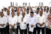 Bupati Bone Bolango, Ismet Mile dan Wakil Bupati Risman Tolingguhu turut berbelasungkawa dan berduka cita sedalam-dalamnya atas musibah yang menimpa sepuluh mahasiswa Tekhnik Geologi Universitas Negeri Gorontalo (UNG) yang terbawa arus saat menyeberang sungai di Desa Dunggilata Kecamatan Bulawa, Selasa (15/4/2025).
