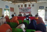 Suasana Pembentukan Koperasi Desa Merah Putih Pinogu melalui Musyawarah Desa (Musdes) Khusus Desa Pinogu Kecamatan Pinogu, Rabu (28/5).
