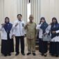Bupati Bone Bolango, Ismet Mile saat menerima audiensi Ketua Pengadilan Agama Negeri Suwawa bersama jajarannya, di Ruang Kerja Bupati, Senin (28/4/2025). (F.AKP)