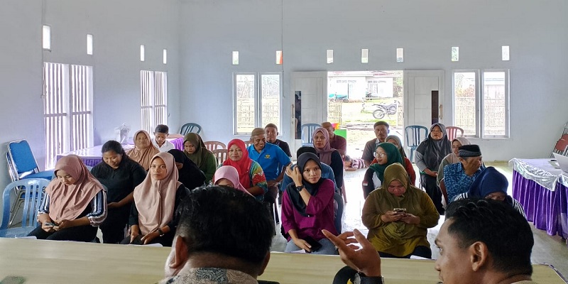 Musyawarah Desa (Musdes) khusus pembentukan Koperasi Desa Merah Putih Tilonggibila Kecamatan Pinogu melalui Pelaksanaan Musyawarah Desa Khusus, Jum’at (30/5).