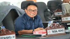 Ketua Komisi III DPRD Bone Bolango, Faisal Mohie (F. Hulondalo.Id).