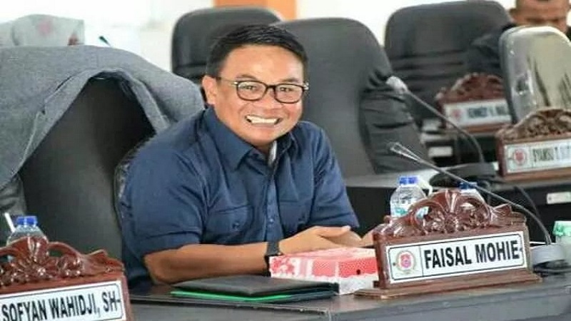 Ketua Komisi III DPRD Bone Bolango, Faisal Mohie (F. Hulondalo.Id).