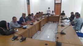 Pelaksanaan RDP Koperasi Jasa Global Akses Sejahtera (GASS) bersama OPD terkait, Selasa (24/6), di Kantor DPRD Bone Bolango.