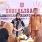 Sosialisasi Perlindungan Perempuan dan Anak yang digelar Pemerintah Desa Toto Selatan, Kecamatan Kabila, di halaman Kantor Desa setempat, Senin (16/6/2025). (F. AKP).