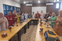 Rapat Kemitraan Pemangku Kepentingan Utama dan Monitoring Evaluasi atas penyediaan fasilitas kesehatan Kebupaten Bone Bolango Tahun 2025, di Naffil Café dan Resto, Kamis (12/6).