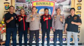 Silaturahmi dan Audiensi DPD GRIB Jaya Provinsi Gorontalo bersama Dir Binmas Kombes Pol. Amirjan, S.IK, Kamis (19/6).