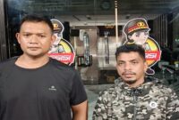 Rahman Sahi (Kiri) Martin Basaur (Kanan). (Foto.Agung/Wartapol)