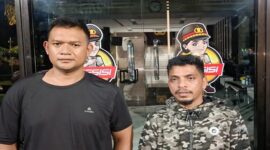 Rahman Sahi (Kiri) Martin Basaur (Kanan). (Foto.Agung/Wartapol)