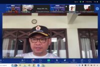 Gubenur Lemhanas RI, DR. H. TB. Ace Hasan Syadzily, M.Si saat membuka Munas II PJS di Kota Palu , Minggu (13/07/2025).