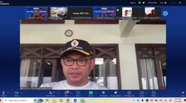 Gubenur Lemhanas RI, DR. H. TB. Ace Hasan Syadzily, M.Si saat membuka Munas II PJS di Kota Palu , Minggu (13/07/2025).