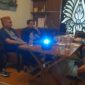 Silaturahmi Pengurus Koperasi Jasa Global Akses Sejahtera (GASS) bersama Ibrahim Bouti dan Miftahudin Jasin, Buido Coffee Kota Gorontalo, Kamis (10/7).