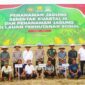 Penanaman Jagung Serentak Kuartal III dan Penanaman Jagung di Lahan Perhutanan Sosial yang dilaksanakan di Desa Bongoime Kecamatan Tilongkabila, Rabu (9/7). (F. Onal/Prokopim).