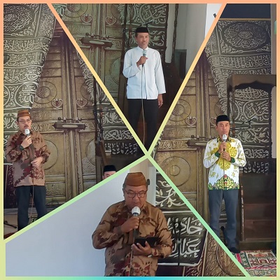 Pelaksanan do’a syukuran penerimaan jamaah haji asal Tilkongkabila, bertempat di Masjid Al-Mukhlisin Desa Bongoime Kecamatan Tilongkabila, Sabtu (2/8).