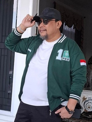 Ketua Dewan Pimpinan Cabang Partai Kebangkitan Bangsa (DPC-PKB) Kabupaten Bone Bolango, Muhammad Zamroni Mile