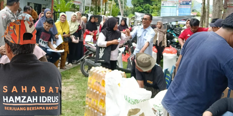 Ratusan Penerima Bantuan UMKM Pokir Anggota DPRD Provinsi Gorontalo, Hamzah Idrus
