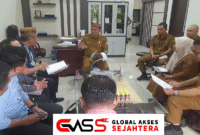 Pemaparan Visi, Misi dan Program Strategis Koperasi Jasa Global Akses Sejahtera (GASS) dihadapan Sekretaris Daerah (Sekda) Bone Bolango Dr. Iwan Mustapa bersama OPD terkait.
