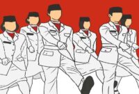 Ilustrasi : Pasukan Pengibar Bendera HUT RI
