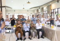 Pimpinan dan Anggota DPRD Bone Bolango, audiensi bersama Kepala BPJS Ketenagakerjaan Cabang Gorontalo yang baru, Sanco Simanullang, RM Meranti Tilongkabila