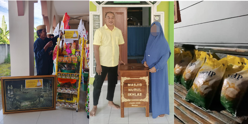 “Aksi Nyata” DPD MDI Bone Bolango dibawah Nahkoda Mohamad Devi Walangadi, dalam agenda “Maulid Nabi Berqah”.