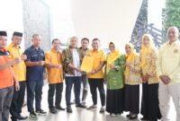 Penyerahan dukungan Ormas Golkar terhadap Zainudin Pedro Bau, sebagai Calon Ketua DPD Golkar Bone Bolango Periode 2025 – 2030.