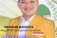 Iskandar Mangopa, Bakal Calon Ketua DPD Golkar pada Musda XI Partai Golkar Kabupaten Gorontalo