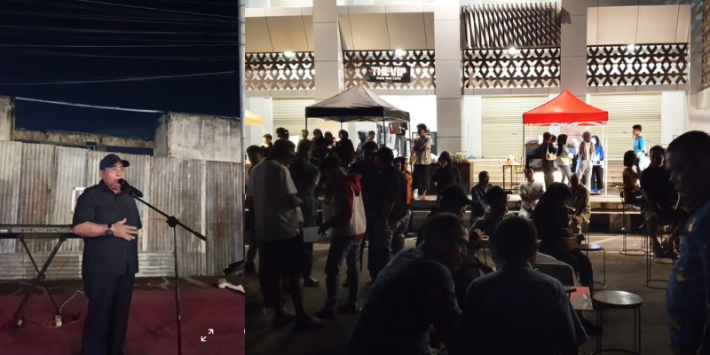 Arahan Walikota Gorontalo Adhan Dambea Saat Mengunjungi Lapak UMKM di Pasar Sentra Kota Gorontalo