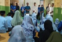 Doa akhir tahun 2025 Kader PAN Bone Bolango sekaligus aksi peduli social berupa penyerahan santunan kepada anak-anak yatim Piatu Panti Asuhan Harapan Kita, Selasa (30/12).