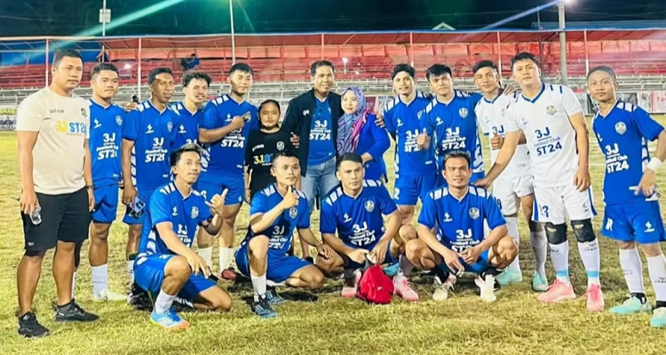 Tim Sepab Bola 3JST24 Bone Raya pada Open Turnamen BRD Katili CUP 2025 yang Diasuh Suleman Taumbe