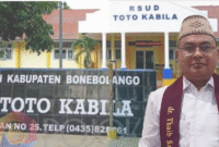 Dirut RSUD Toto Kabila, dr. Thaib Saleh, Sp. KKLP
