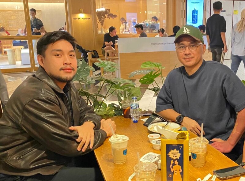 Diskusi Masa Depan KADIN: Kolaborasi Strategis Aldi Uloli dan Zainal Habibie, Senayan Jakarta, Senin (27/4).