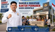 Maju Caketum Kadin Gorontalo, Andi Ilham Siap Wakafkan Kantor Permanen