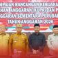 Pihak DPRD menyepakati efisiensi waktu pembahasan, khususnya pada penuntasan KUA-PPAS Perubahan TA 2026 yang sedang berjalan. (Foto. Yudi/Prokopim BonBol). 