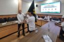 Suasana pelaksanaan Musyawarah Kabupaten (Muskab) Kadin Bone Bolango yang digelar khidmat pada Sabtu (12/9/2026), di Aula Kantor Bupati Bone Bolango yang mengukuhkan Fikal Uloli sebagai calon Ketua Terpilih 